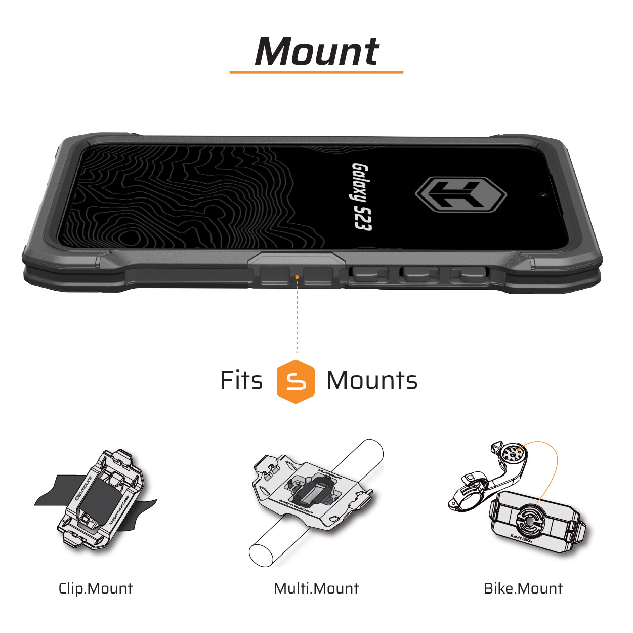 Juggernaut.Case™ Galaxy S23 ENDVR Phone Case JG.ENDVR.S23.