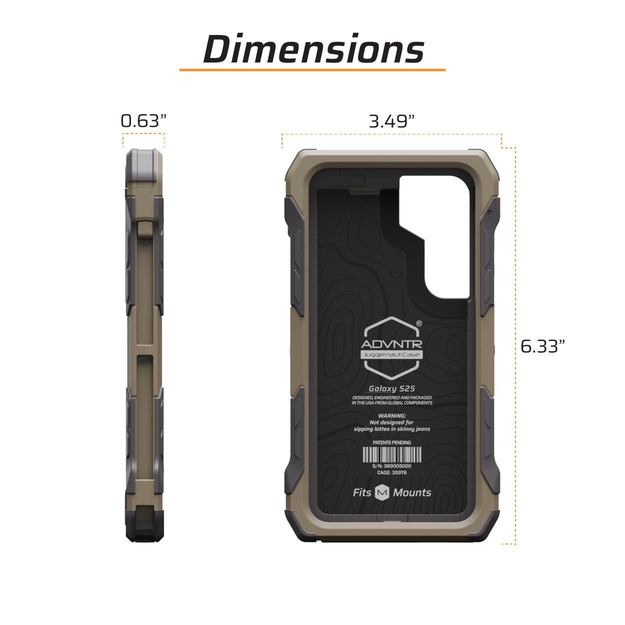 Juggernaut.Case Galaxy S25ADVNTR Phone Case JG.ADVNTR.S25. Juggernaut.Case Galaxy S25ADVNTR Phone Case JG.ADVNTR.S25.