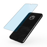 A Blue Light Samsung Galaxy screen shield protector.