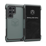 A Galaxy 24 Ultra case in stone green.