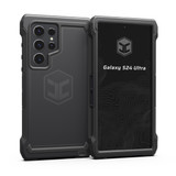 A black Galaxy S24 Ultra phone case.