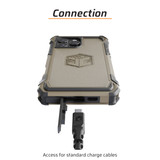 The cable that plugs in to the ADVNTR iPhone 16 Pro Max.