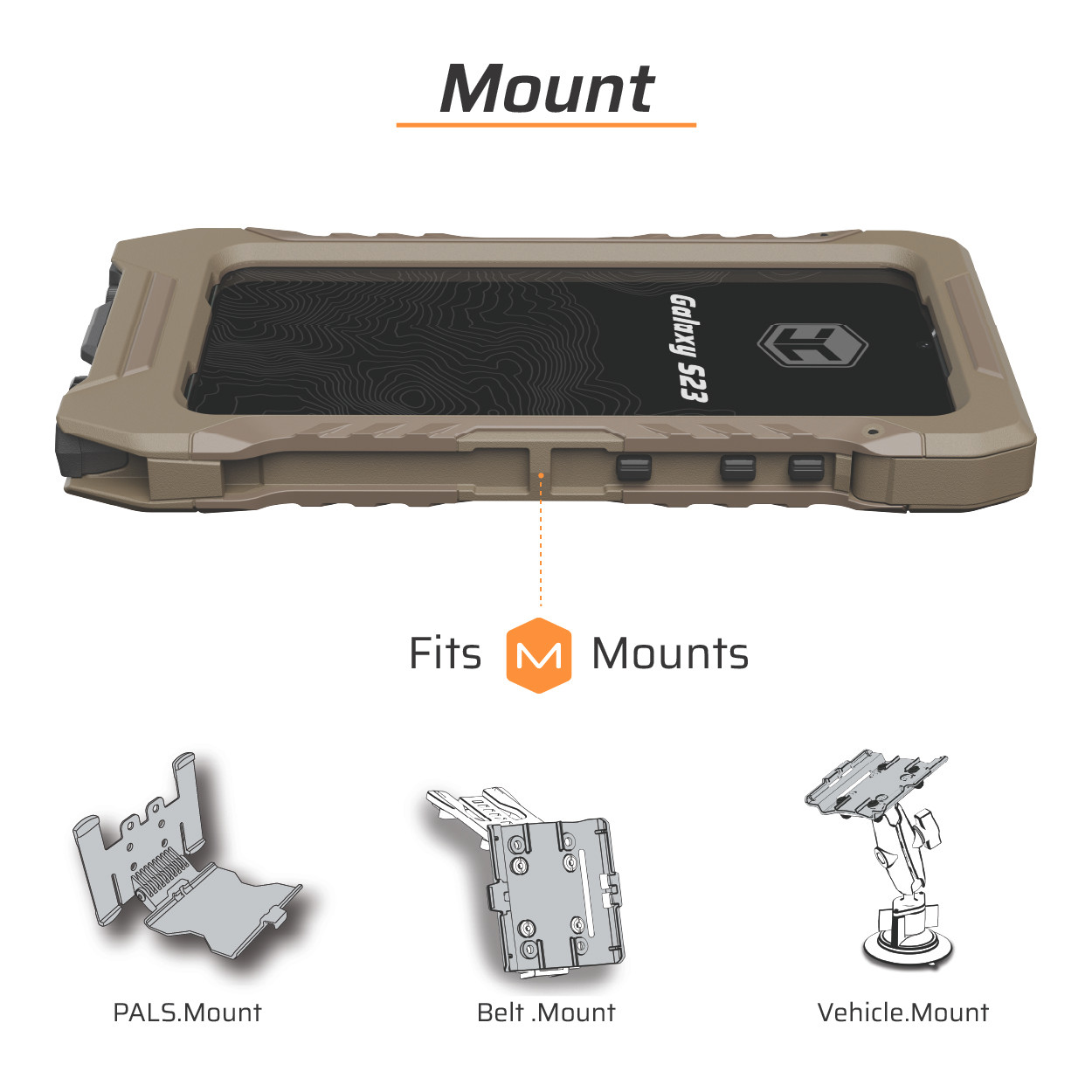 Samsung Galaxy S23 OPRTR Rugged Case | Juggernaut Case