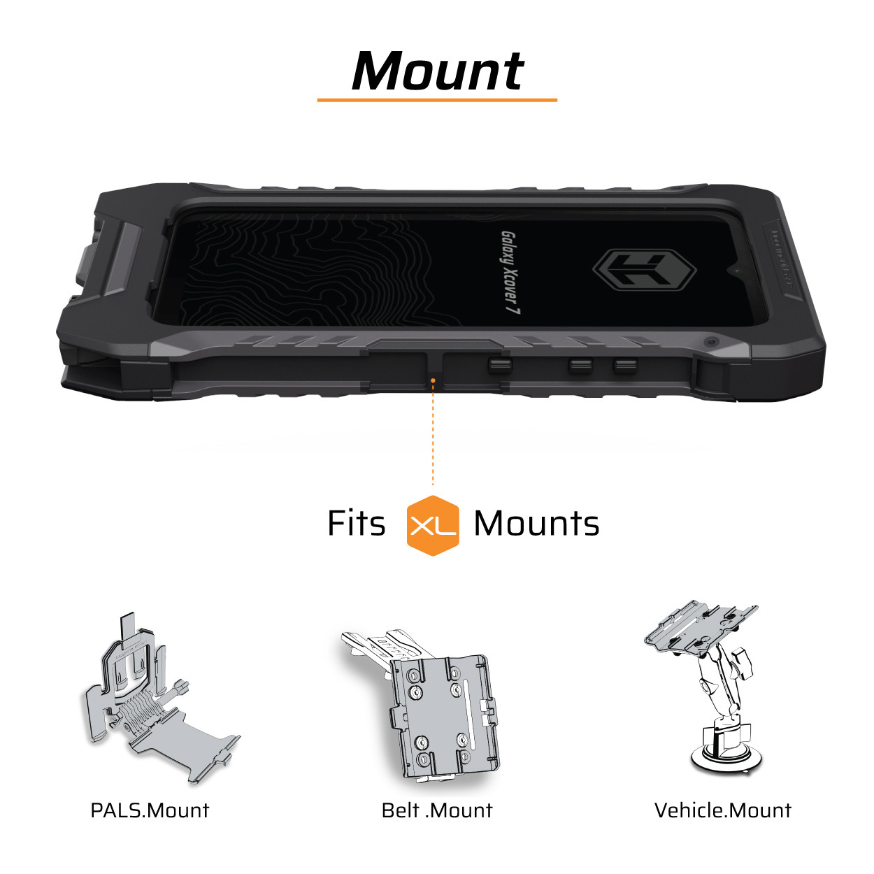 Samsung XCover7 OPRTR Rugged Case | Juggernaut.Case
