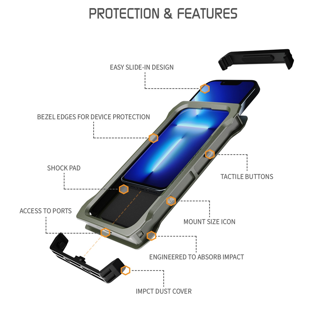 Juggernaut.Case™ iPhone 13 Pro IMPCT Phone Case JG.IMPCT.iPhone13P.