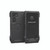 A black Galaxy S23 phone case for military.