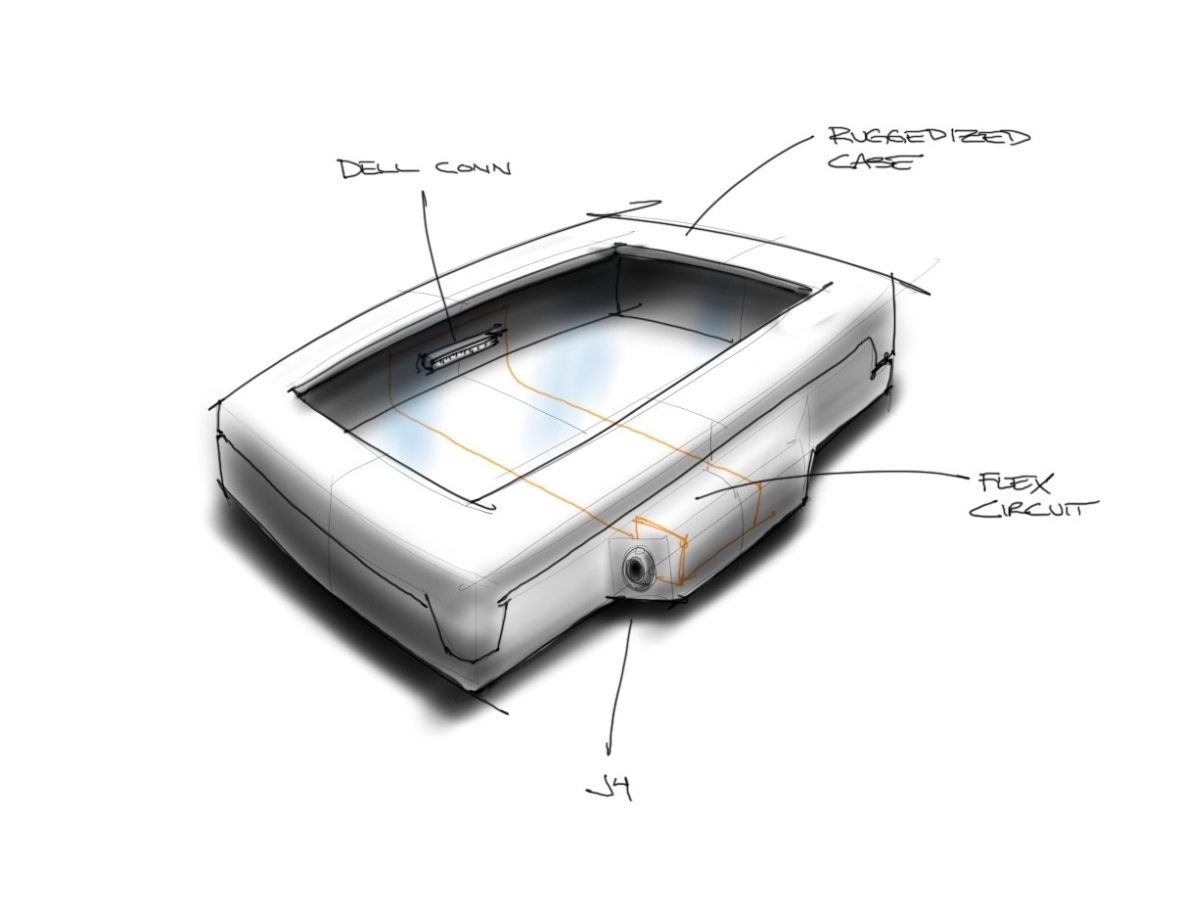 Dell Streak PDA rugged case