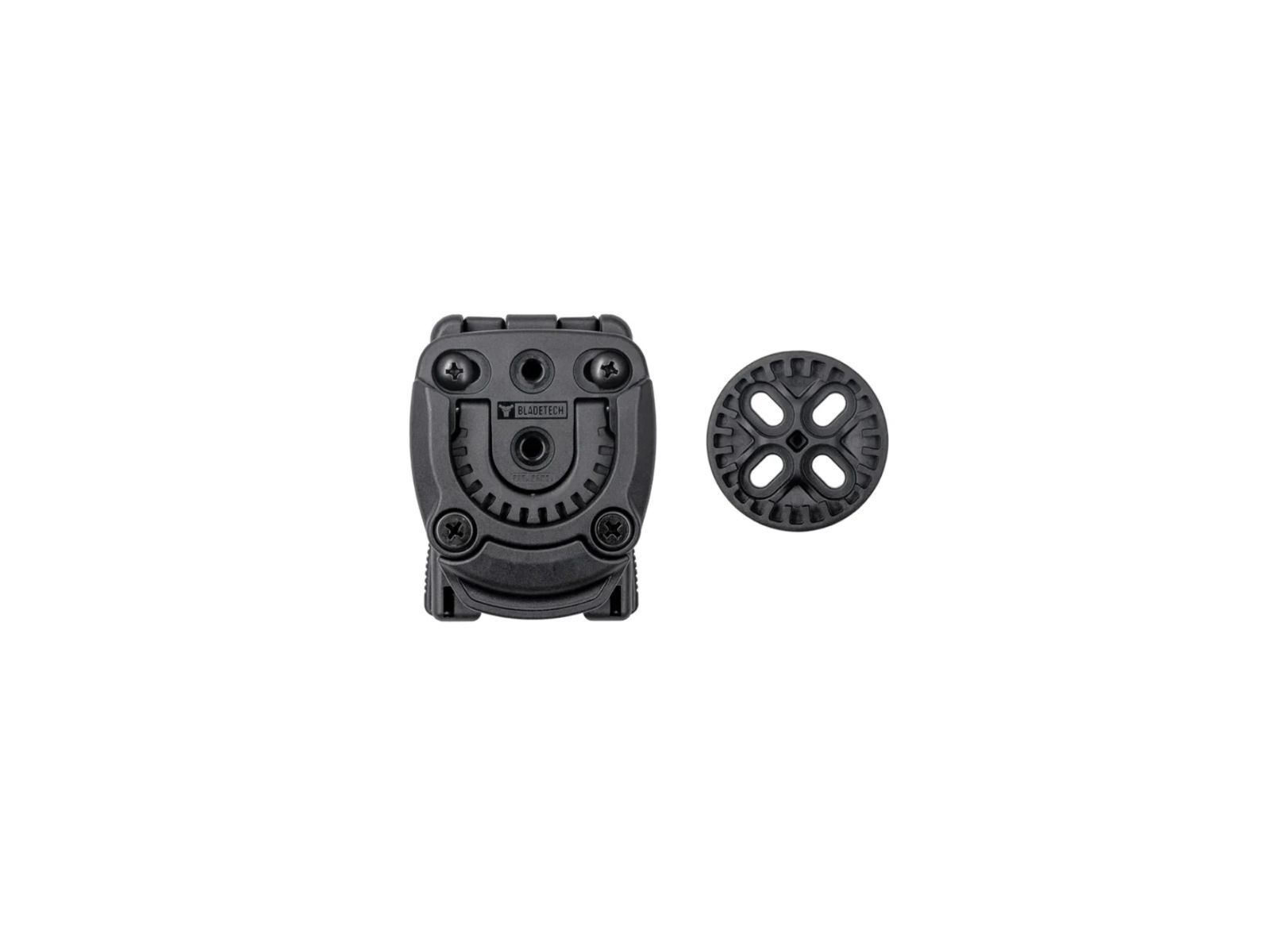 Blade-Tech Tek-Mount Mini compatible with the Juggernaut Belt Mount