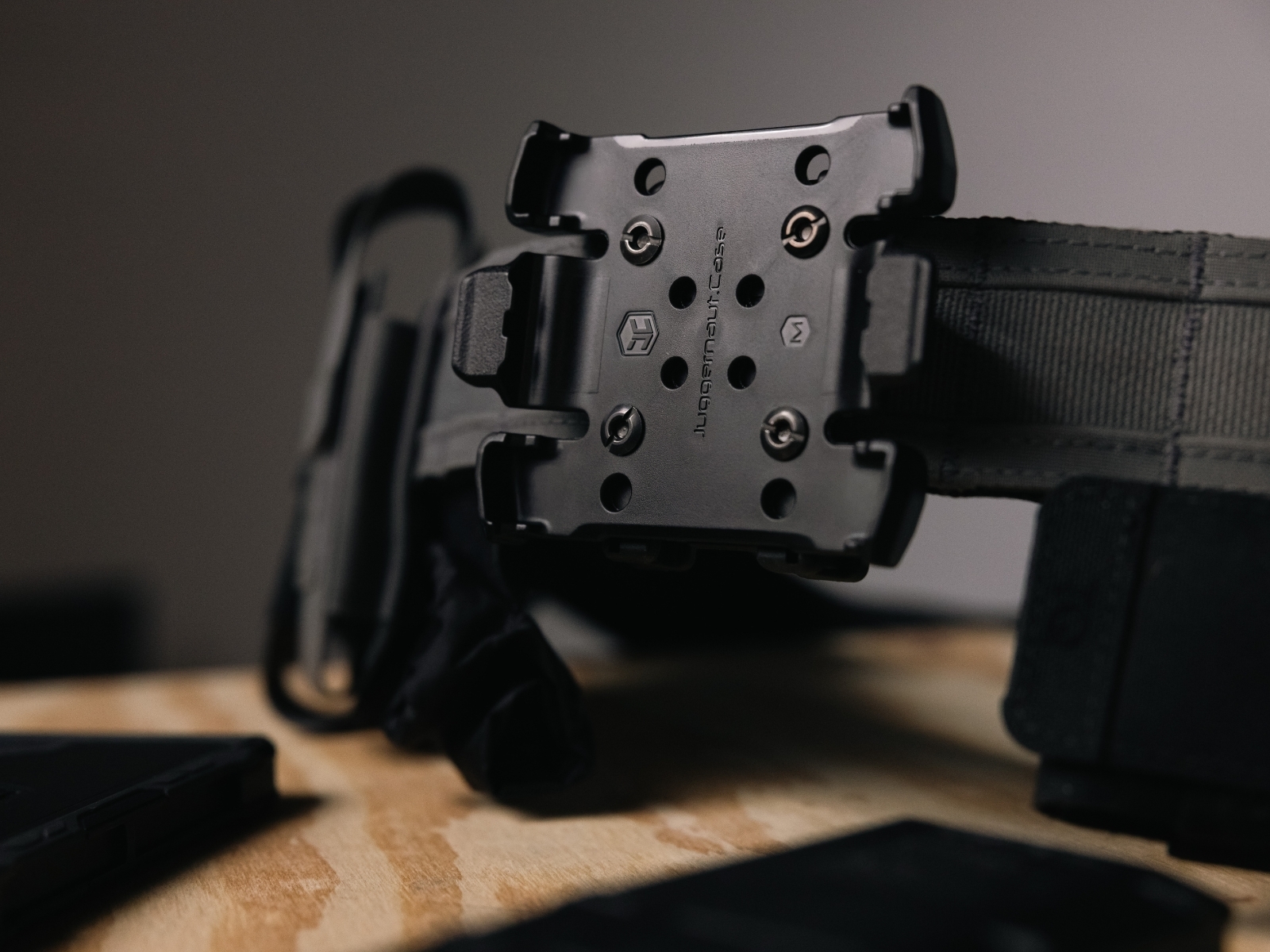 Juggernaut.Case Belt Mount configuration detail