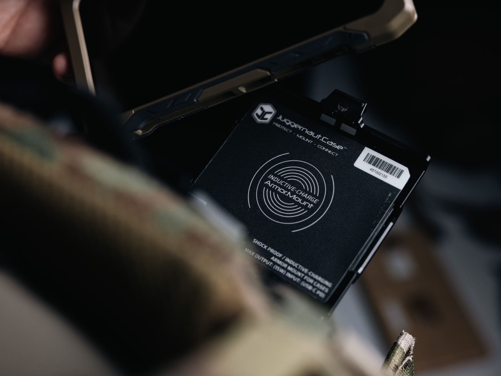 Juggernaut Case Armor Mount connection detail