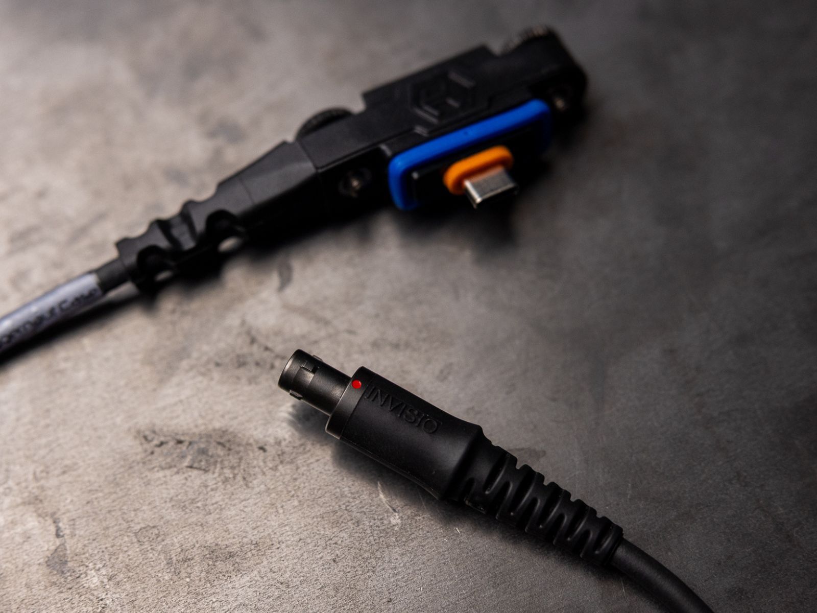 INVISIO tactical communication cable integration