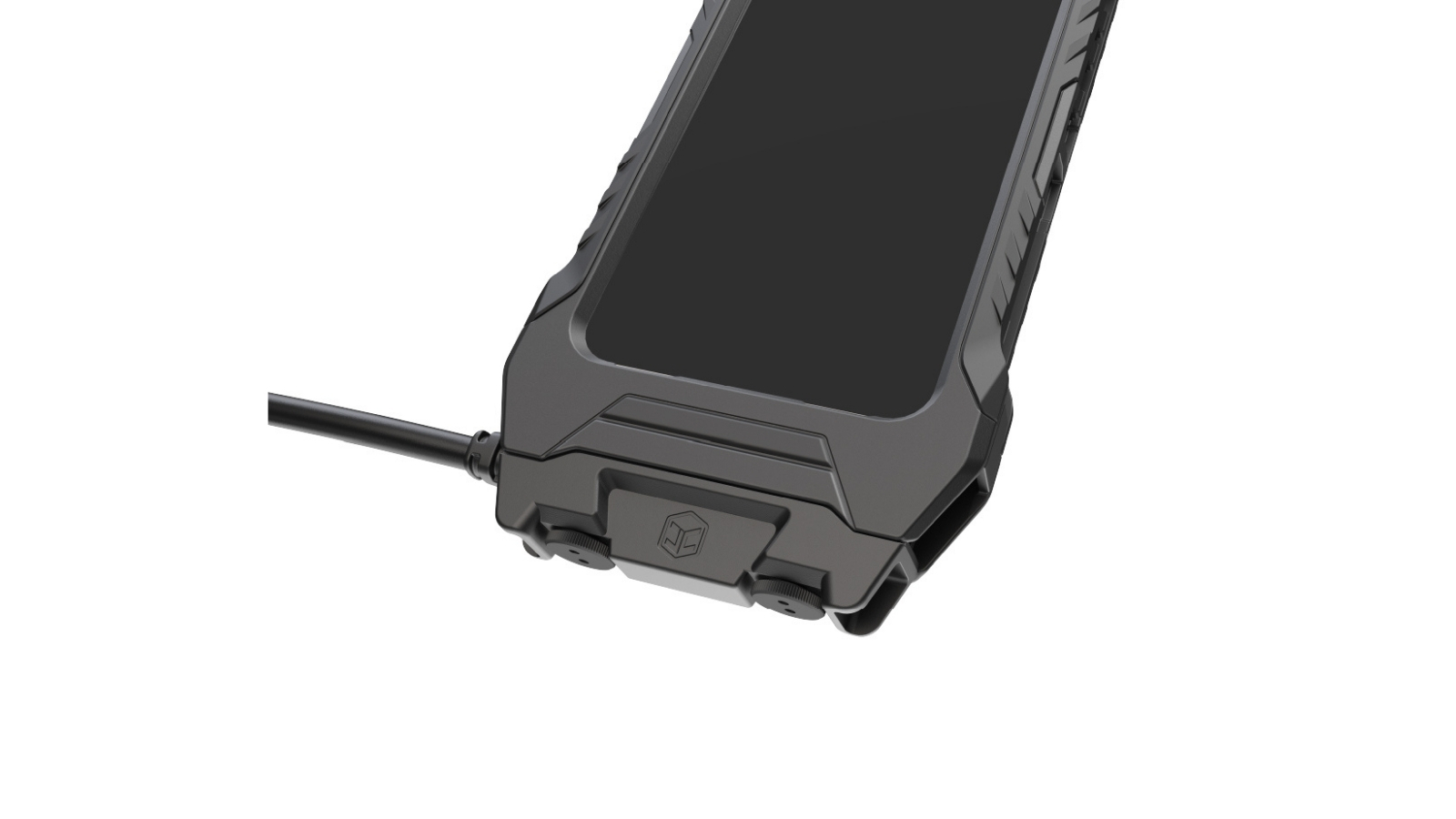 Juggernaut.Case Power Delivery Detect circuit and quick disconnect cable connection