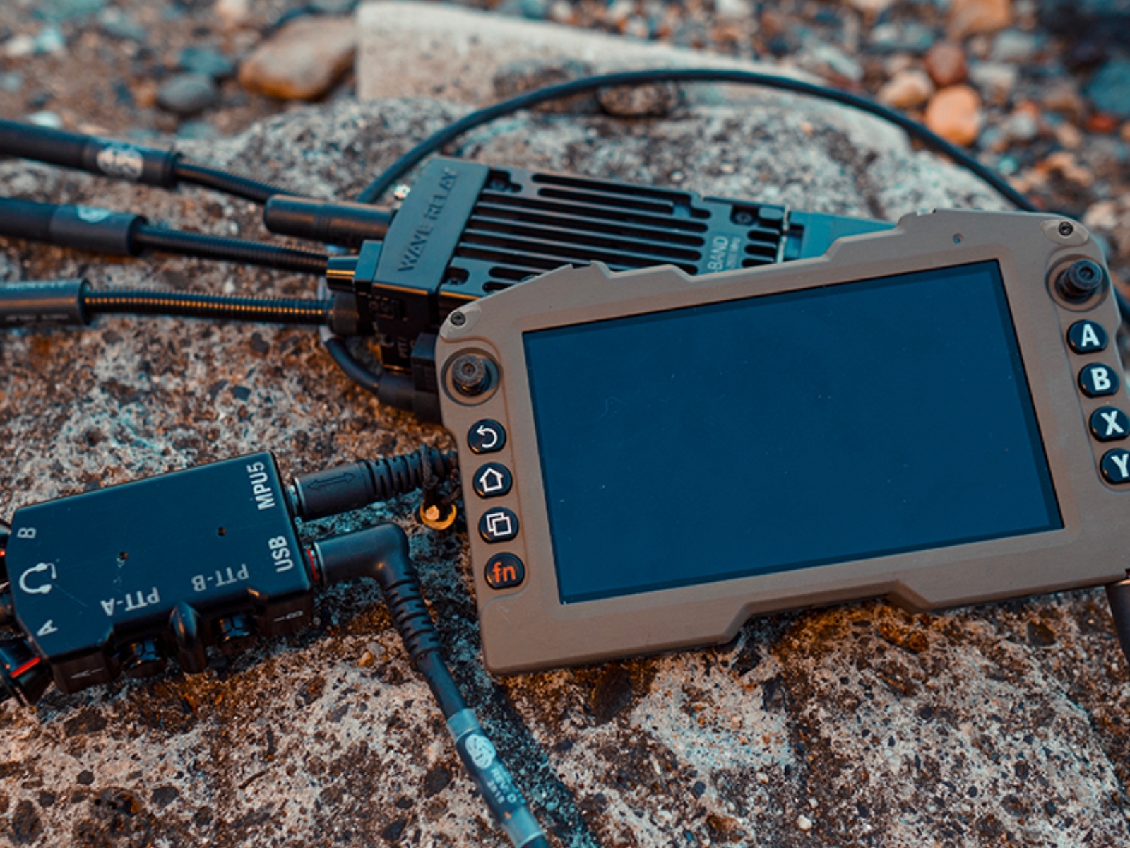 Persistent Systems PTT cable and RDC mount integration
