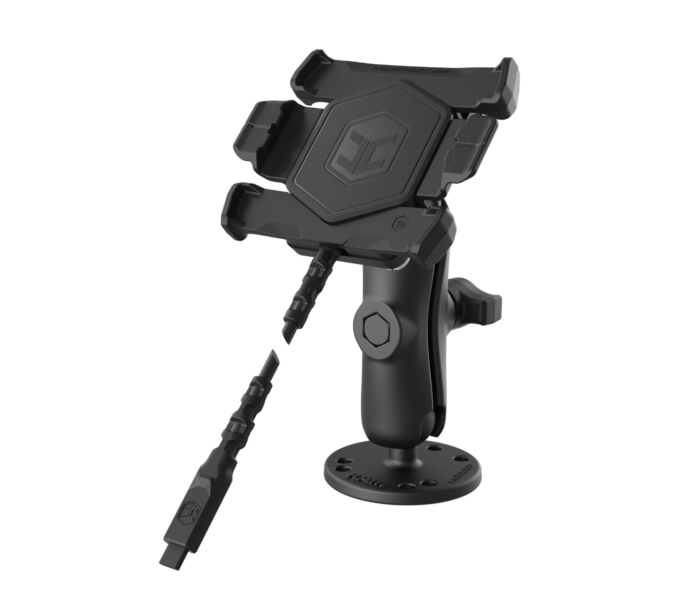 Vehicle Juggernaut.Case mount setup