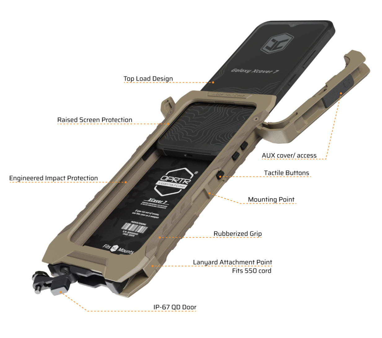 XCover 7 Specs Box