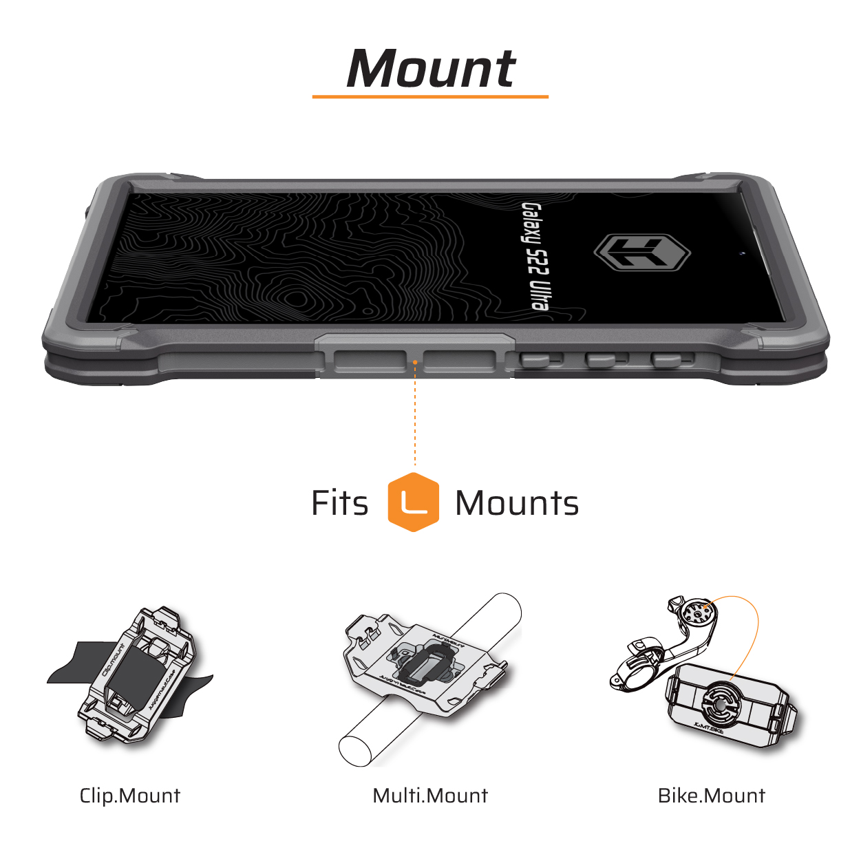 その他 JUGGERNAUTE CASE GALAXY S23 ULTRA ENDVR Juggernaut.Case™ Galaxy S23 Ultra ENDVR Phone Case JG.ENDVR
