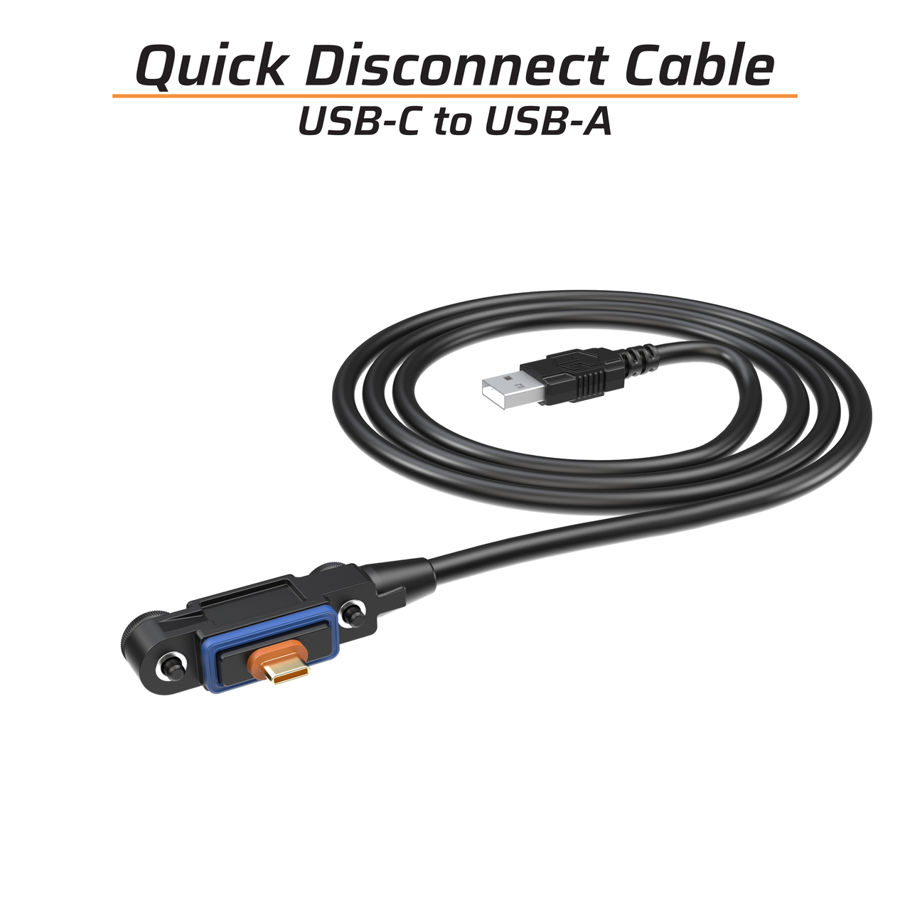 Juggernaut.Case™ USB-C to USB-A Quick Disconnect Cable JG.CBL.QDUSBC-A Juggernaut.Case™ USB-C to USB-A Quick Disconnect Cable JG.CBL.QDUSBC-A
