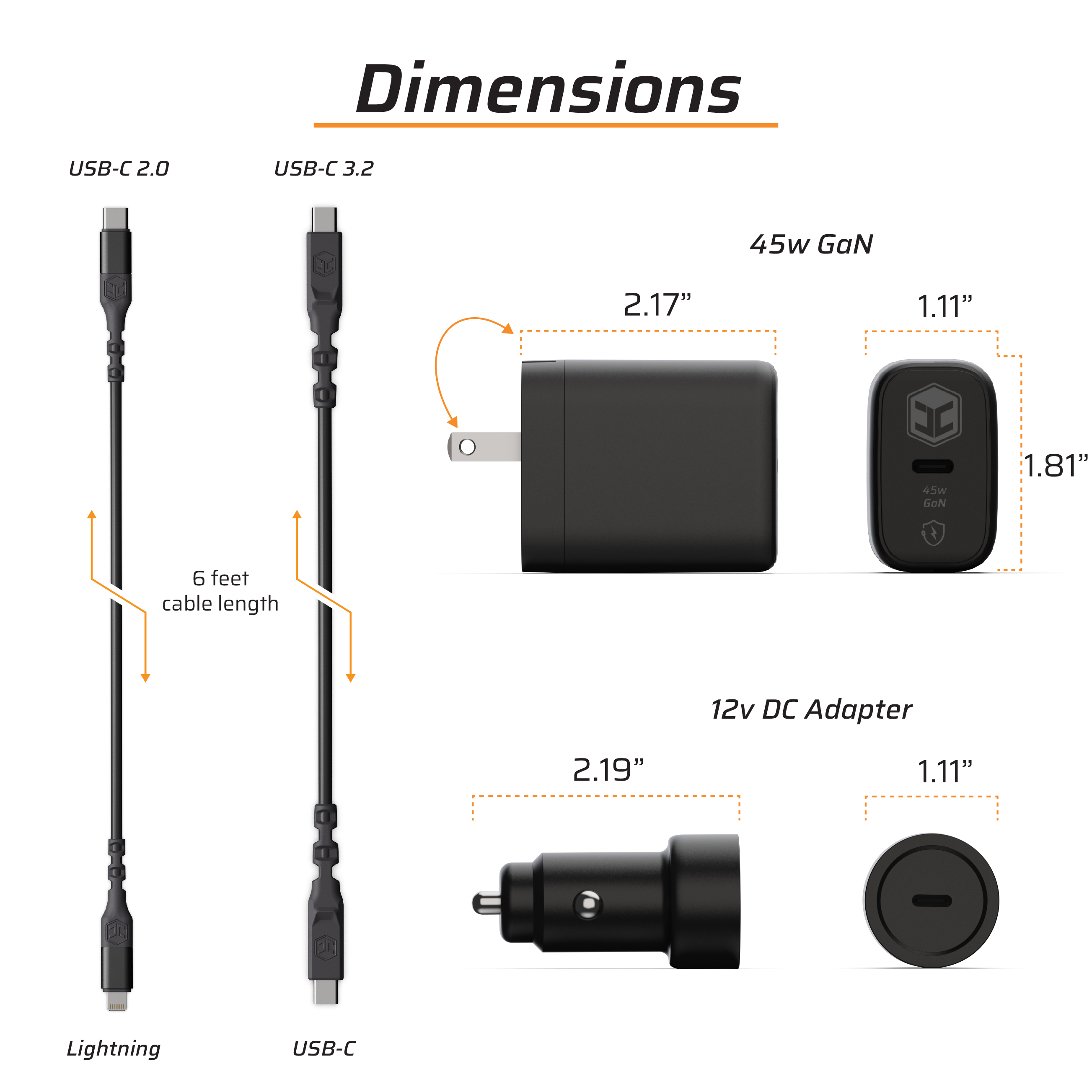 Juggernaut Case USB-C Charge Cable