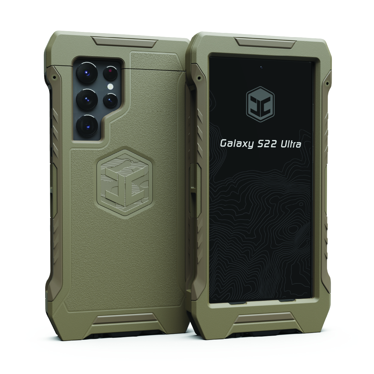 Galaxy S22 Ultra Cas, Samsung S22 Ultra Cas avec Protecteur d