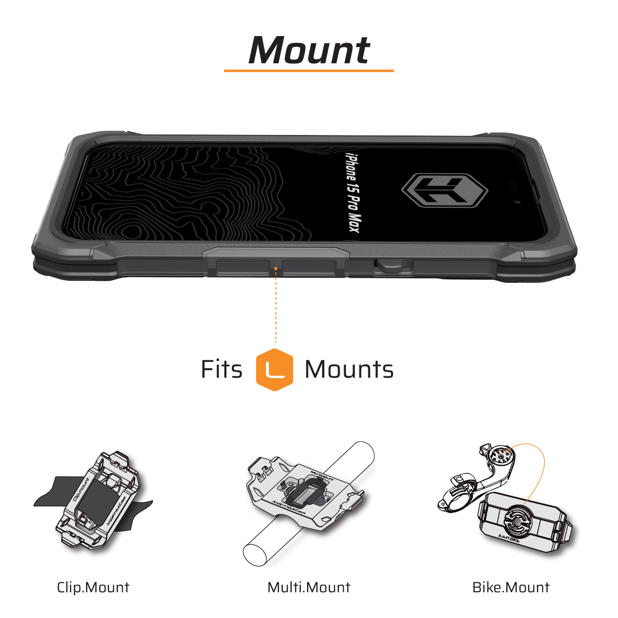 Juggernaut.Case™ iPhone 15 Pro Max ENDVR Phone Case JG.ENDVR.IP15PM