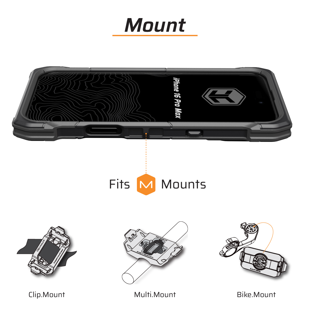 Juggernaut.Case™ iPhone 16 Pro Max ENDVR Phone Case JG.ENDVR.IP15PM