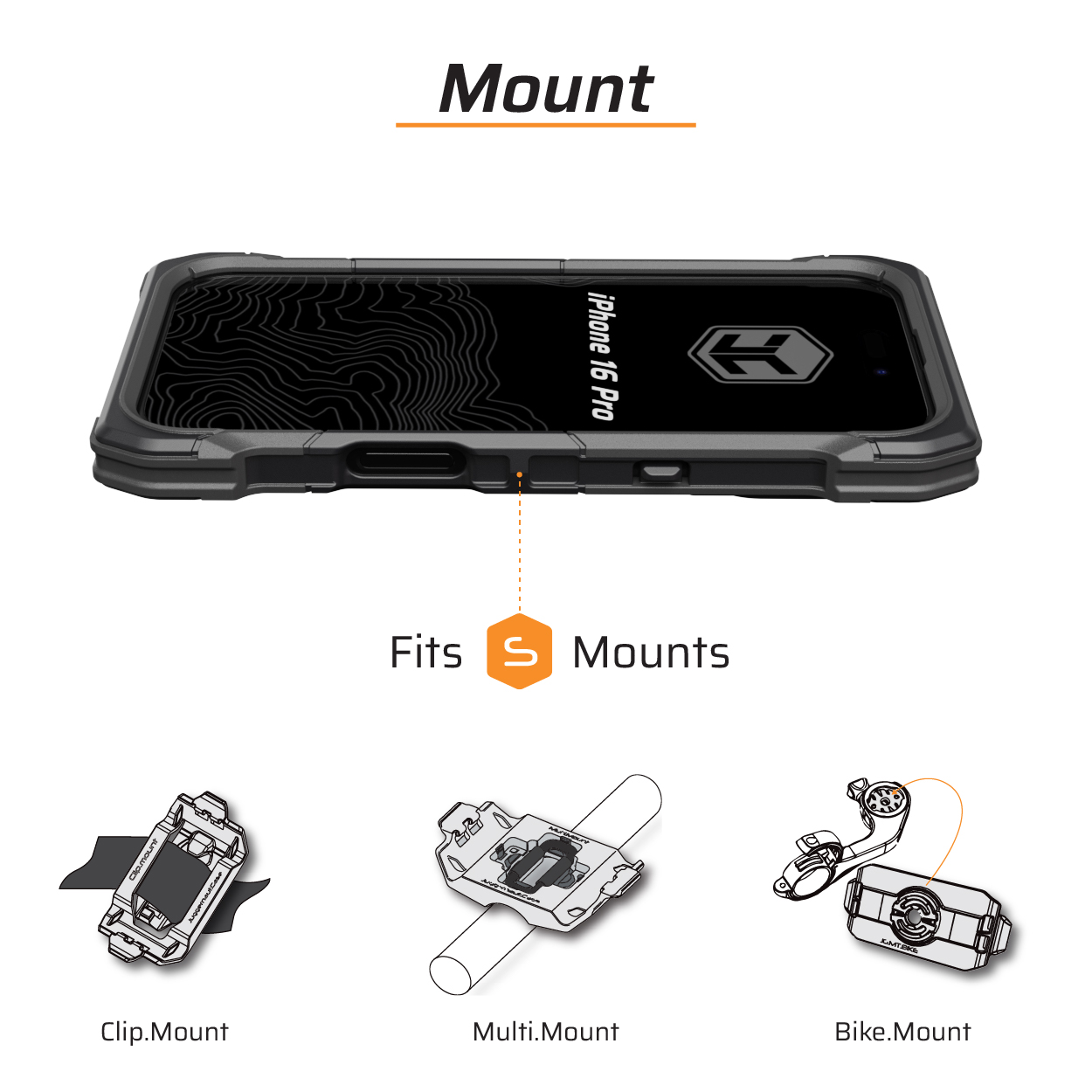 Juggernaut.Case™ iPhone 16 Pro ENDVR Phone Case JG.ENDVR.IP15PRO