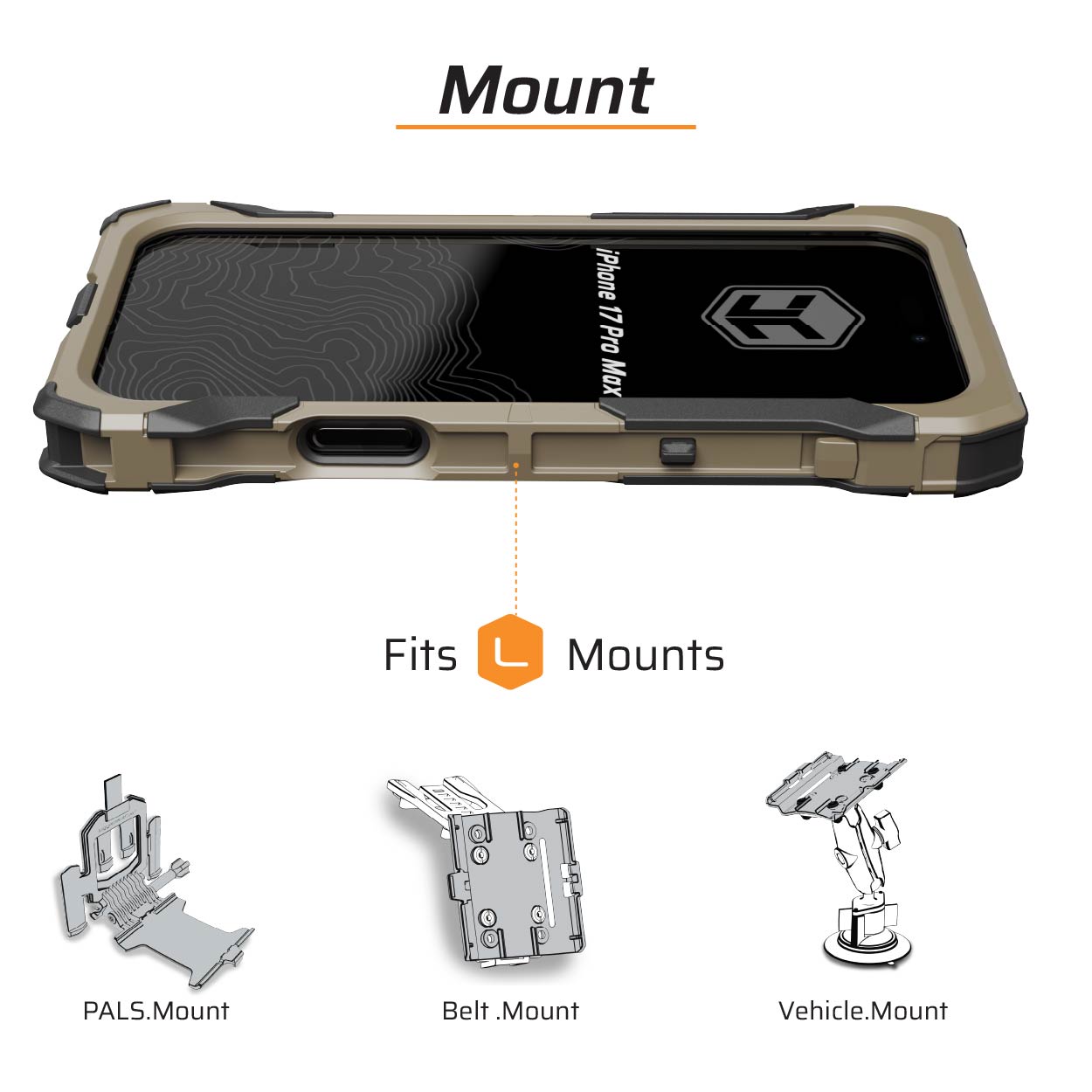 Juggernaut.Case™ iPhone 17 Pro Max ENFRCR Phone Case JG.ENFRCR.IP15PM