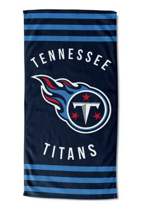 Titans OFFICIAL "Stripe" Beach Towel