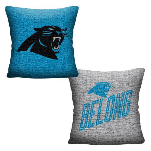 Panthers OFFICIAL "Invert" Woven Pillow