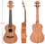 JMFinger Concert Ukulele Beginner 23 Inch, Maghongy Ukelele Starter Kit for Kids with Padded Bag, Strap, Tuner, Picks,AQULA Strings