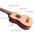 Soprano Ukulele 21 in Mini Kids Guitar Hawaiian Ukelele Instrument Kits Basswood Ukalalee for Beginner Adults Kids Starter Ukeleles Kit(Natural)