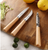 3 Pcs Kitchen Paring Knife Set Fruit Swivel Peeler Bird's Beak Peeling Gifts Box