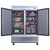 D55R Bottom-Mounted Two Door  Refrigerator