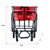 Outdoor  Folding Wagon Garden , Large Capacity Folding Wagon Garden Shopping Beach Cart ,Heavy Duty Foldable Cart, for Outdoor Activities, Beaches, Parks, Camping