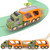 Car Truck Toy for 3/4/5/6 Years Old Boys and Girls, Dinosaur Transport Truck Including T-Rex, Pterodactyl, Brachiosaurus, for Boys & Girls RT