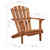 Garden Adirondack Chair Solid Acacia Wood