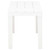 Garden Benches 2 pcs White Plastic