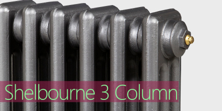Shelbourne 3 Column Cast Iron Radiator Image