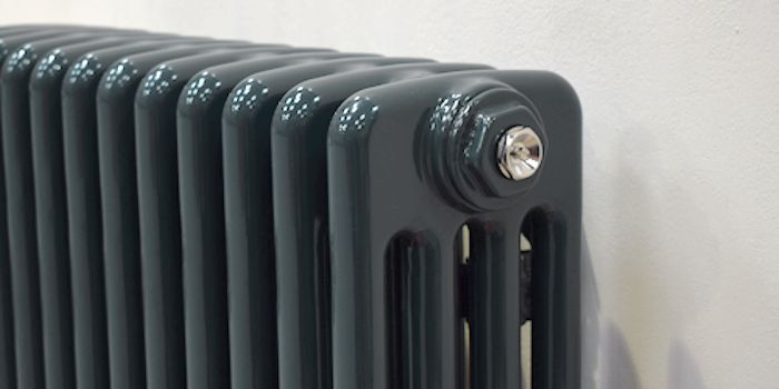 Anthracite Grey Horizontal Column Radiators Image