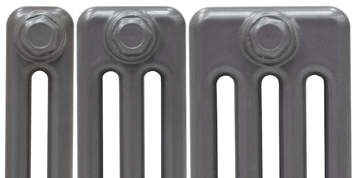 Anthracite Grey Horizontal Column Radiators Image