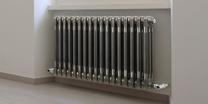 Bare Metal Horizontal Column Radiators Image