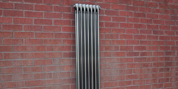 Bare Metal Vertical Column Radiators Image