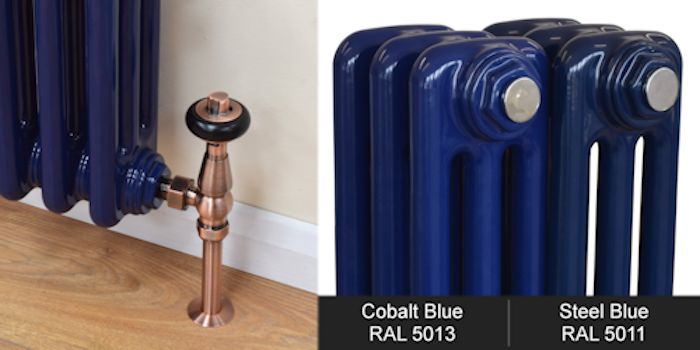 Colour Horizontal Column Radiators Image