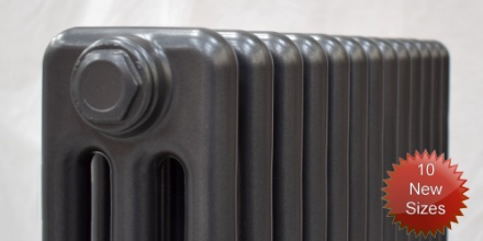Traditional Grey Radiators Image