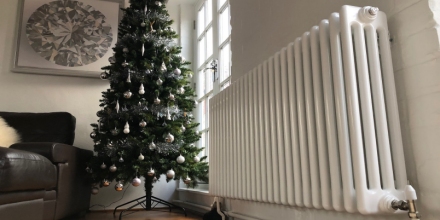 Trade Essentials White Column Radiators Image