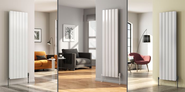 White Designer Radiators Image