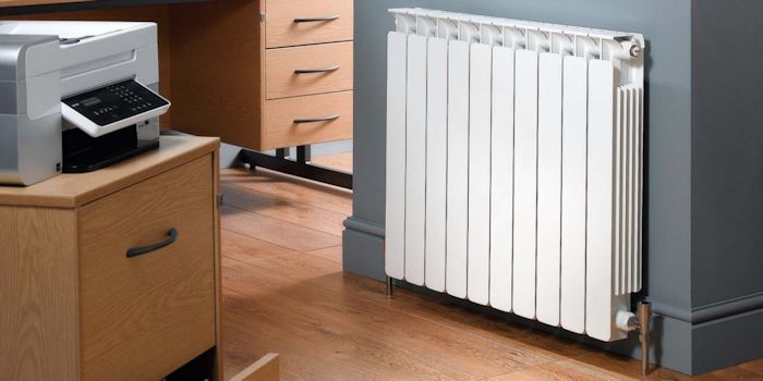 White Designer Radiators Image