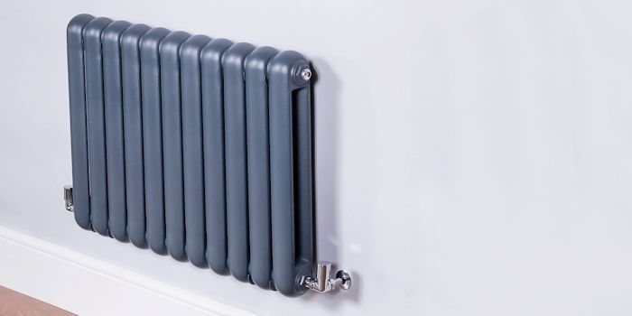 Cassius Anthracite Steel Column Radiators Image
