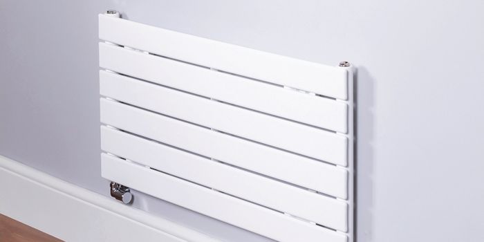 Strata White Steel Radiators Image