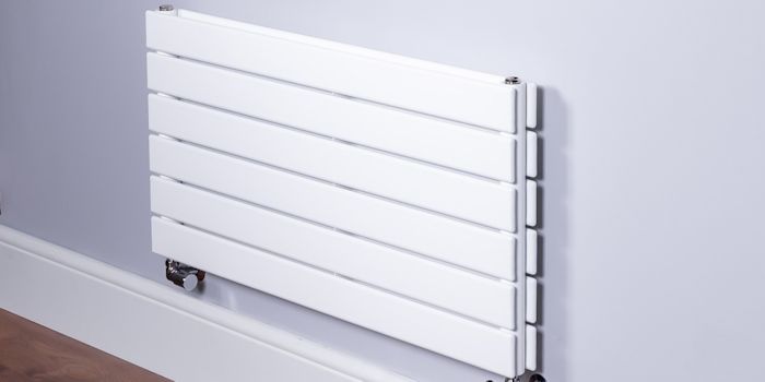 Strata White Steel Radiators Image